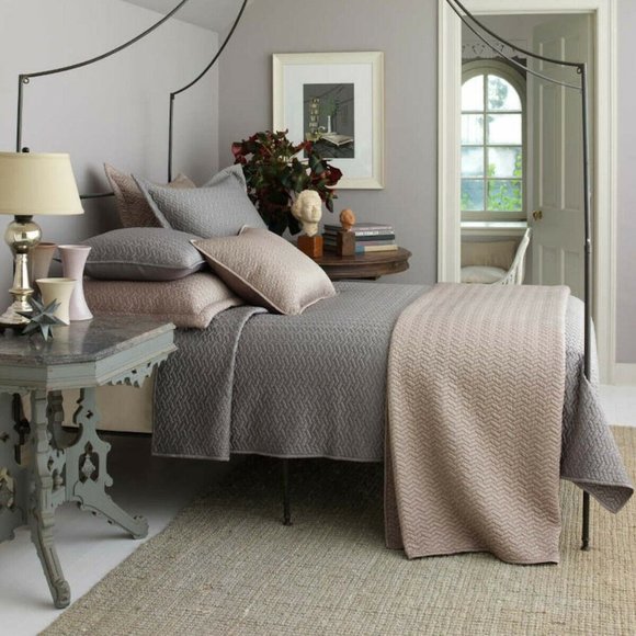Dransfield & Ross Bedding Dransfield Ross Vannerie Taupe